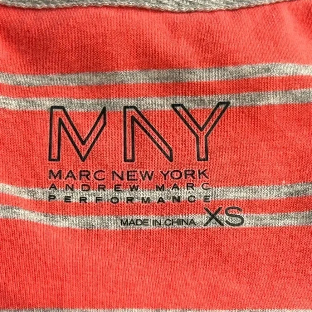 MARC‎ NEW YORK Performance Hooded Dress Athleisure Striped Women’s XS Pickleball